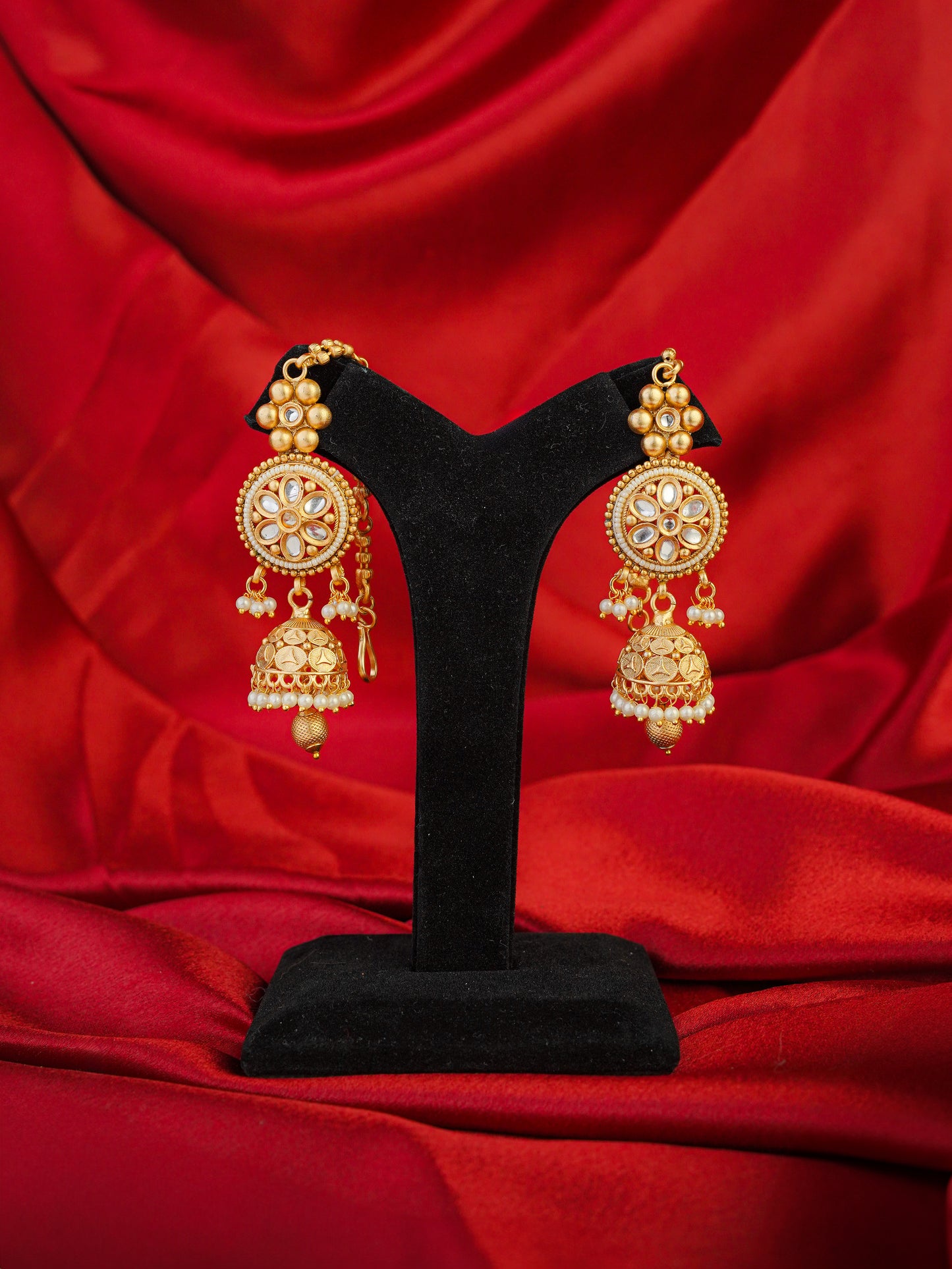 swarna kalash antique bridal choker set