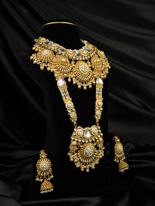 Heritage Elephante Kundan Bridal Set