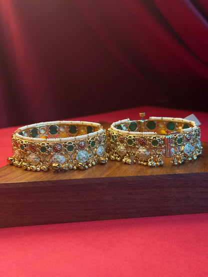 Kundanika Heritage Bangles