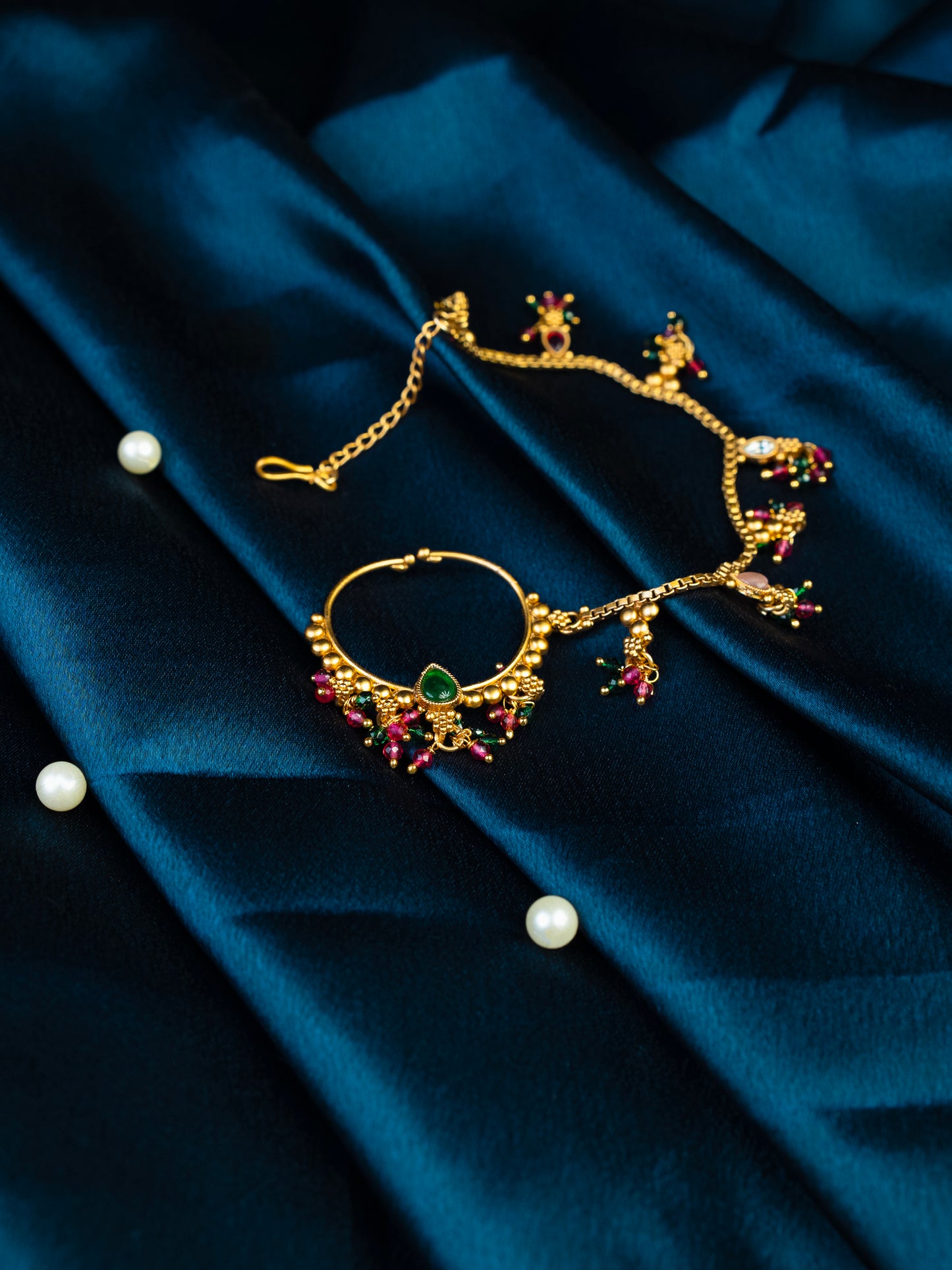 shringarika padmini pastel heirloom bridal set