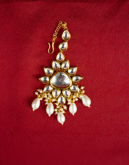 Royal Kundan Pearl Choker Suite
