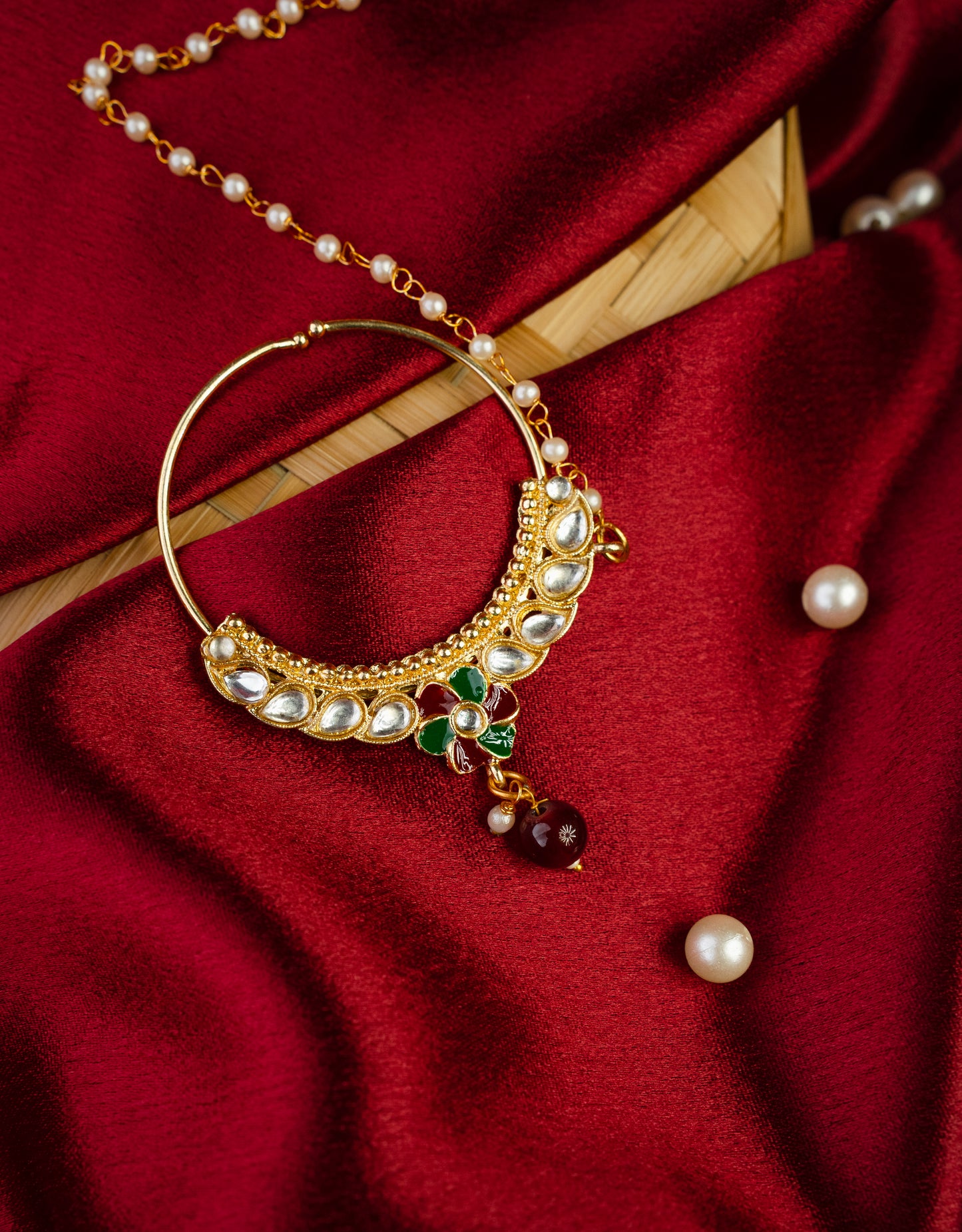 aaradhya gulmohar bridal choker set