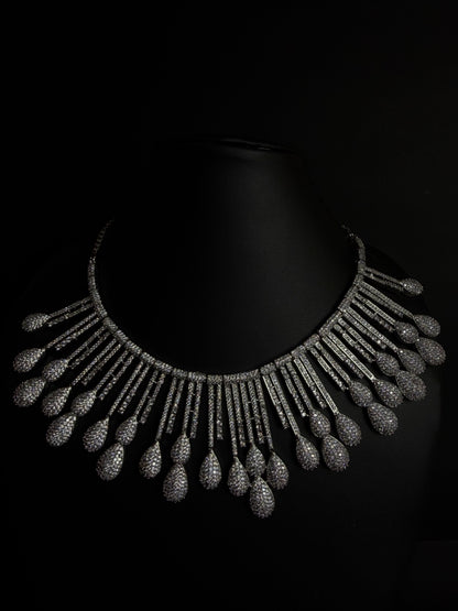 Emerald Cascade Radiance necklace Set
