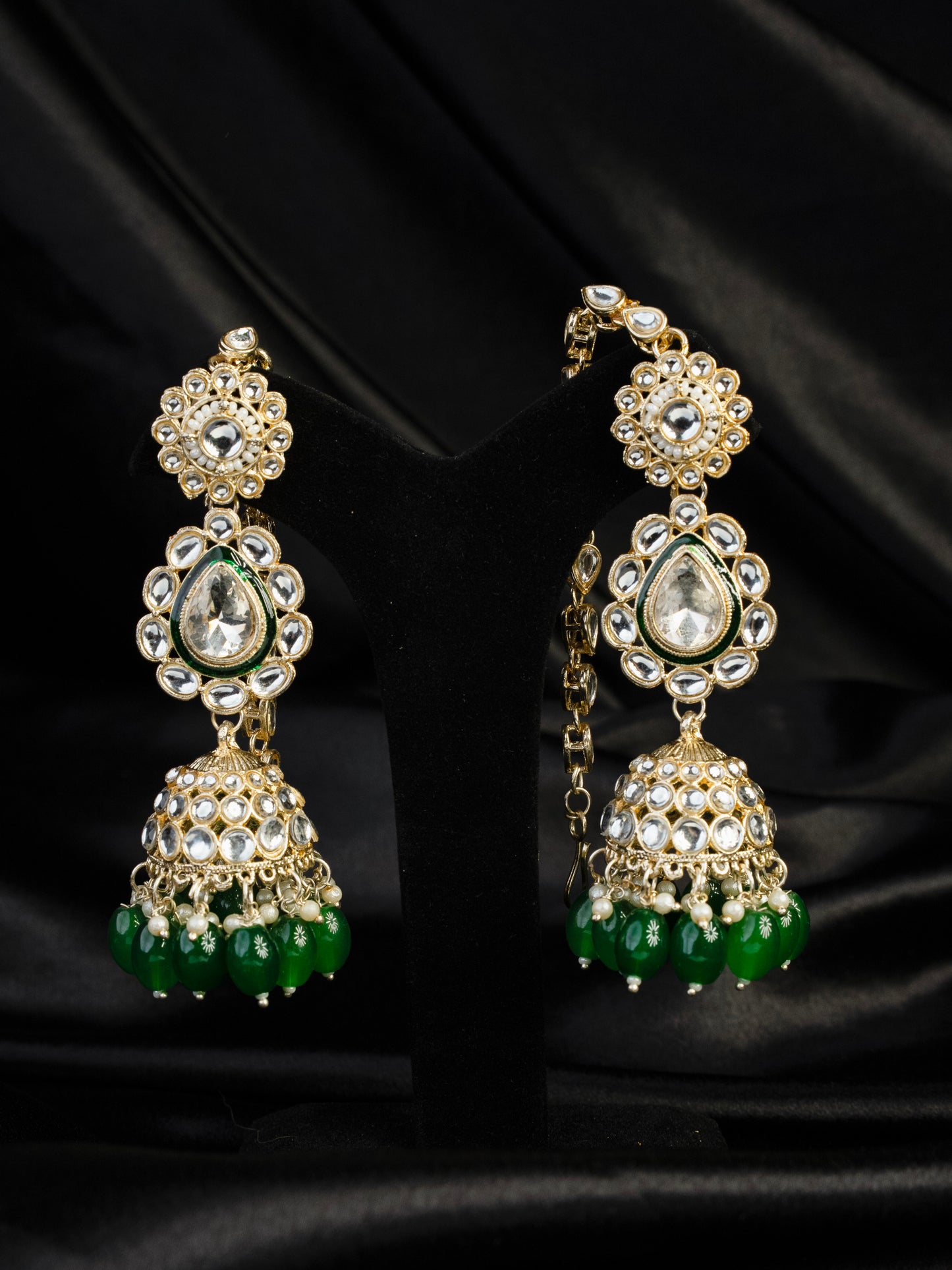 sitara-emerald kundan riwaayat bridal set