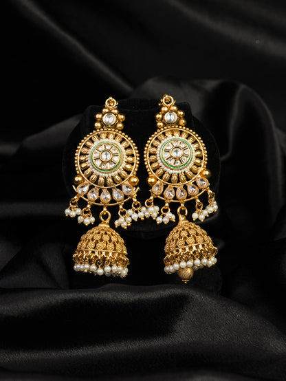 Heritage Elephante Kundan Bridal Set