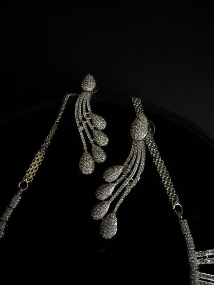 Emerald Cascade Radiance necklace Set