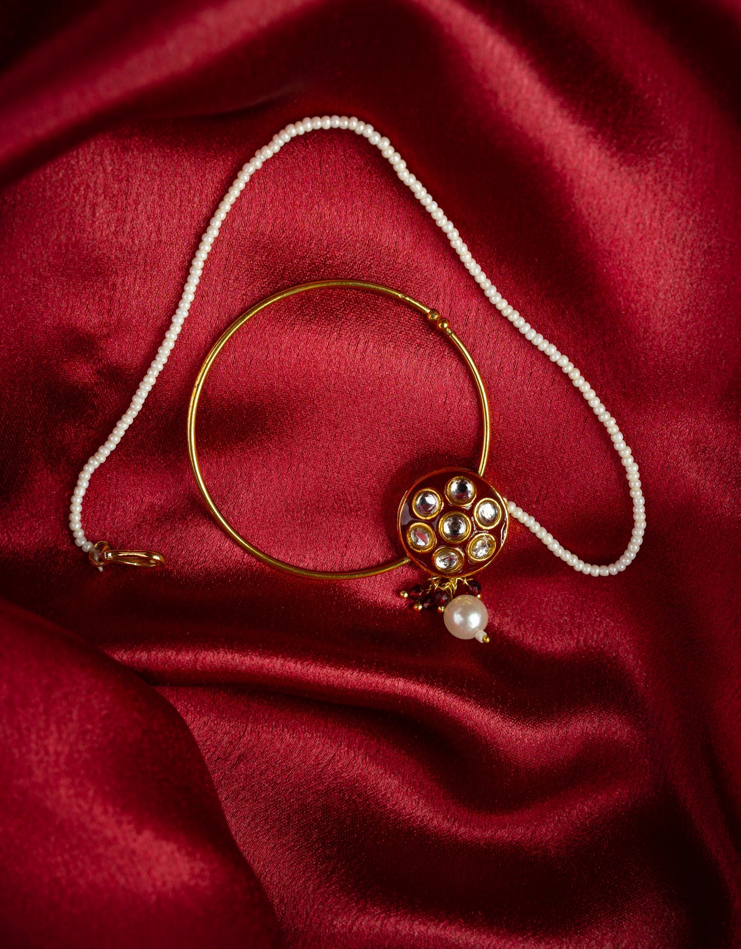 royal polki kundan bridal set