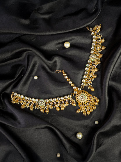 Heritage Elephante Kundan Bridal Set