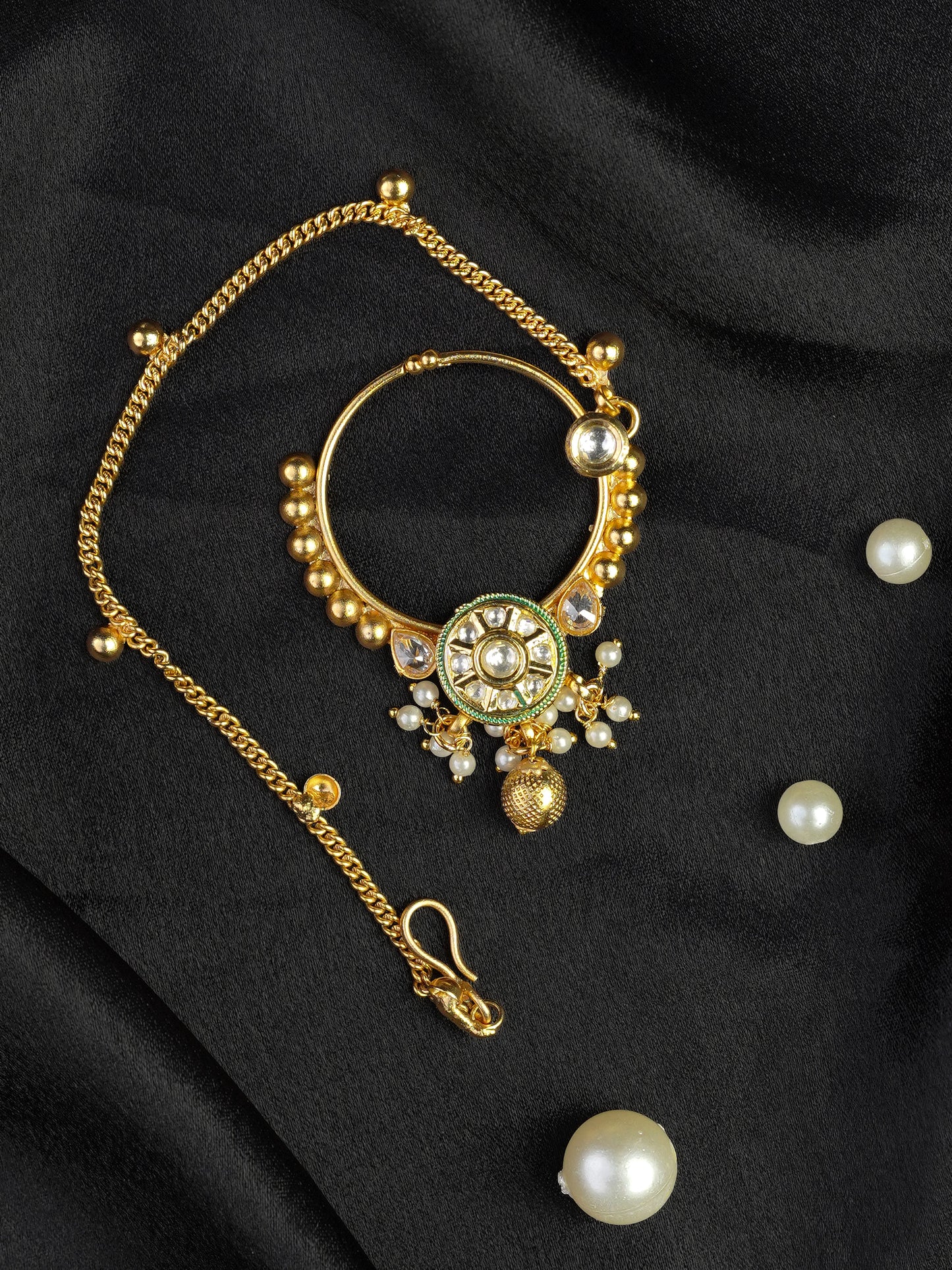 heritage elephante kundan bridal set