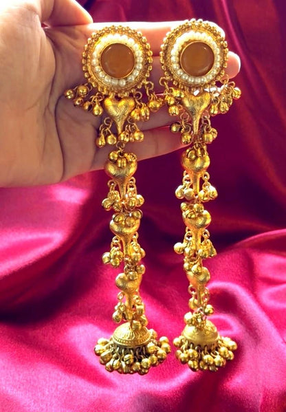 Heavy Jhalar Jhumka