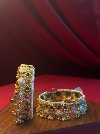 Kundanika Heritage Bangles