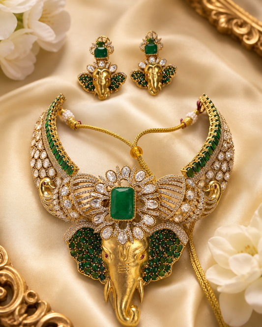Gajmukut Royale Necklace set