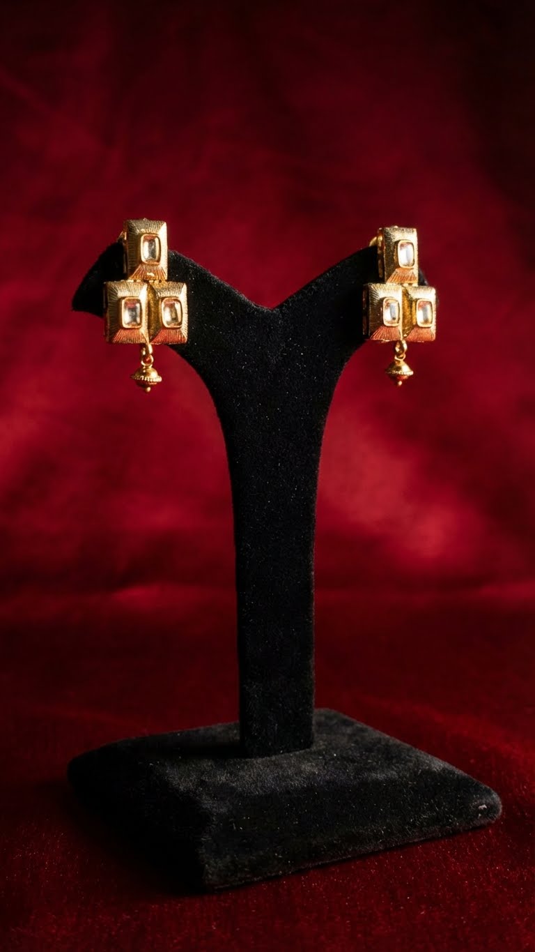 ambera gold choker set  description: