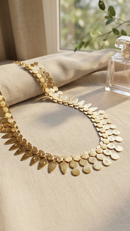 AUREVA KALIKA™ ANTI-TARNISH HERITAGE NECKLACE