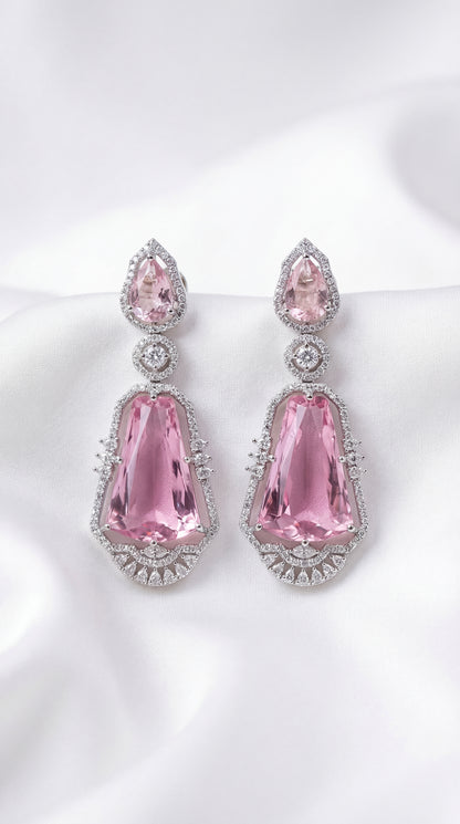 Lilac Aurora Luxe Drop Earrings