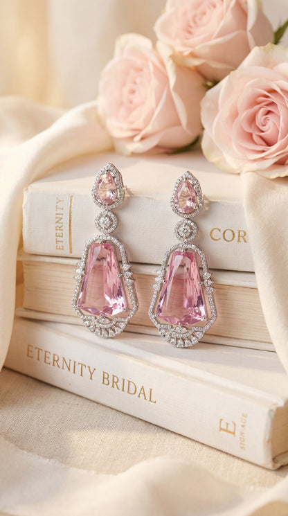 Lilac Aurora Luxe Drop Earrings