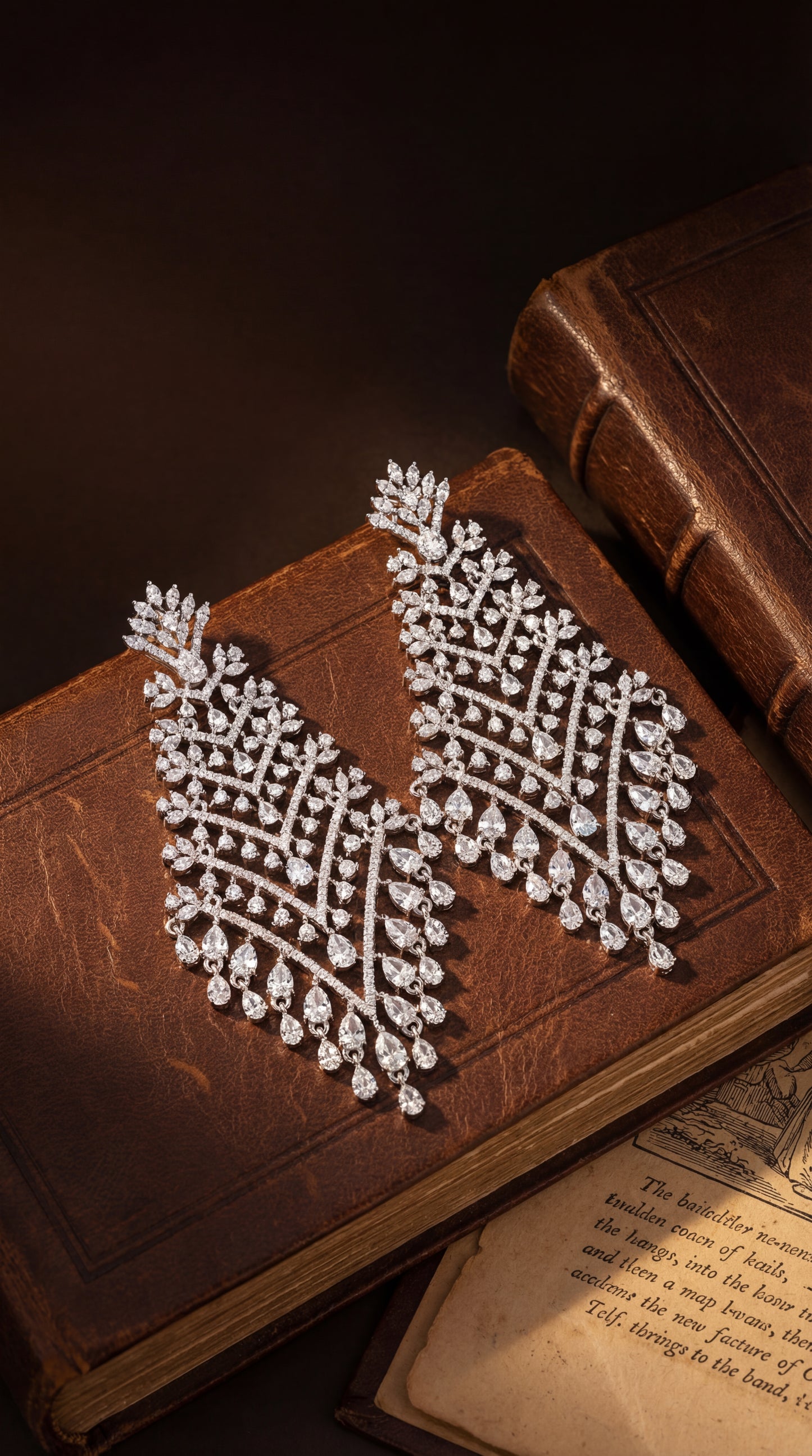 celestial nova cascade earrings