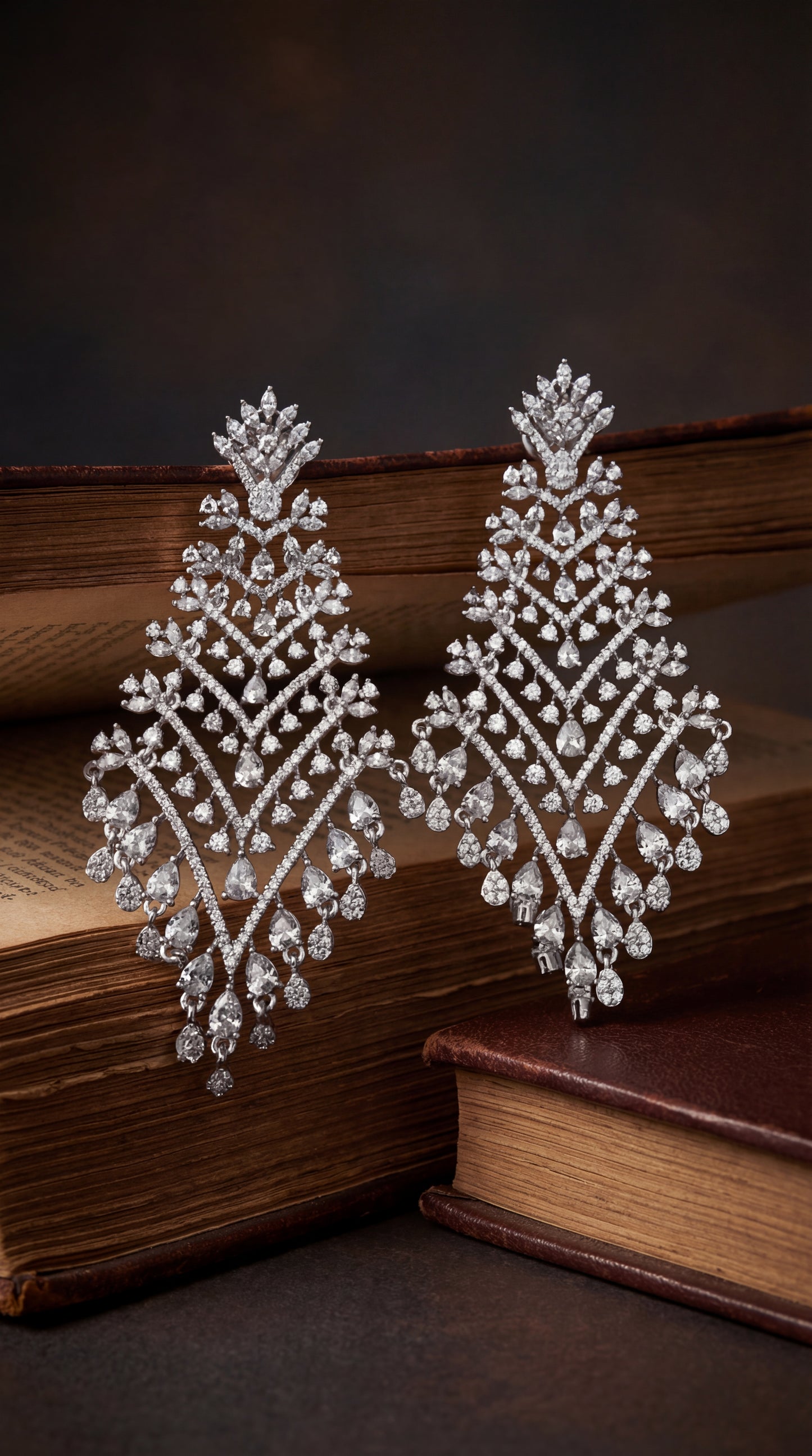 celestial nova cascade earrings