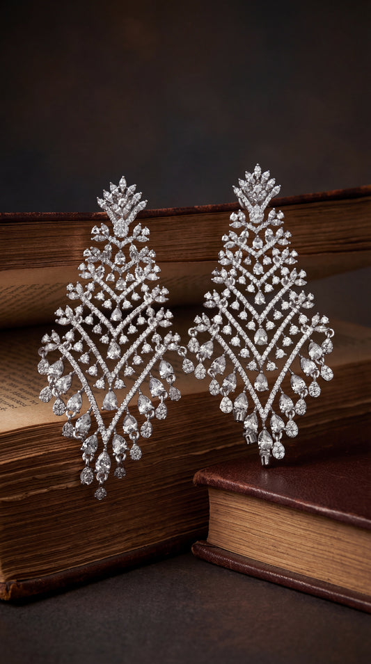 Celestial Nova Cascade Earrings