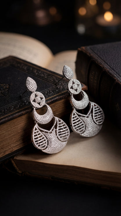 Diamond Glam Earrings