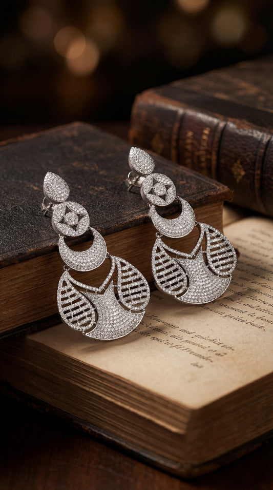 Diamond Glam Earrings