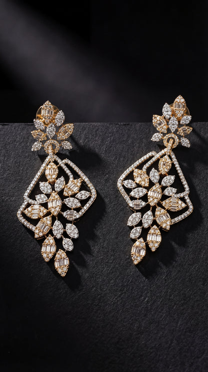 Aurelia Flora Lattice Earrings