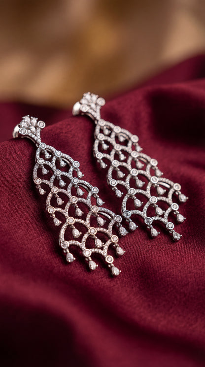 Elegant Bridal Diamond Choker Necklace