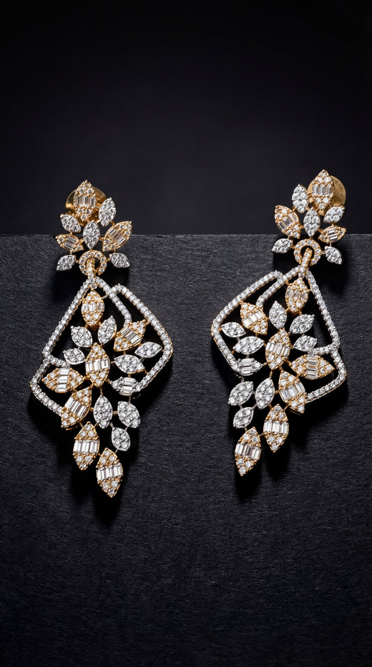 Aurelia Flora Lattice Earrings