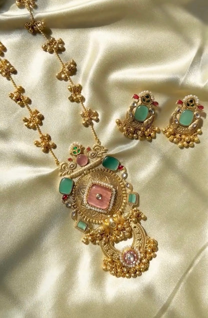 Gulbahar Kashmiri Necklace Set
