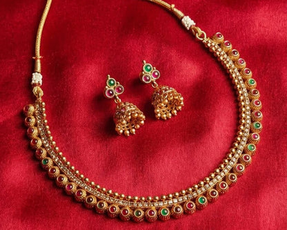 SUNDARI GOLD NECKLACE SET