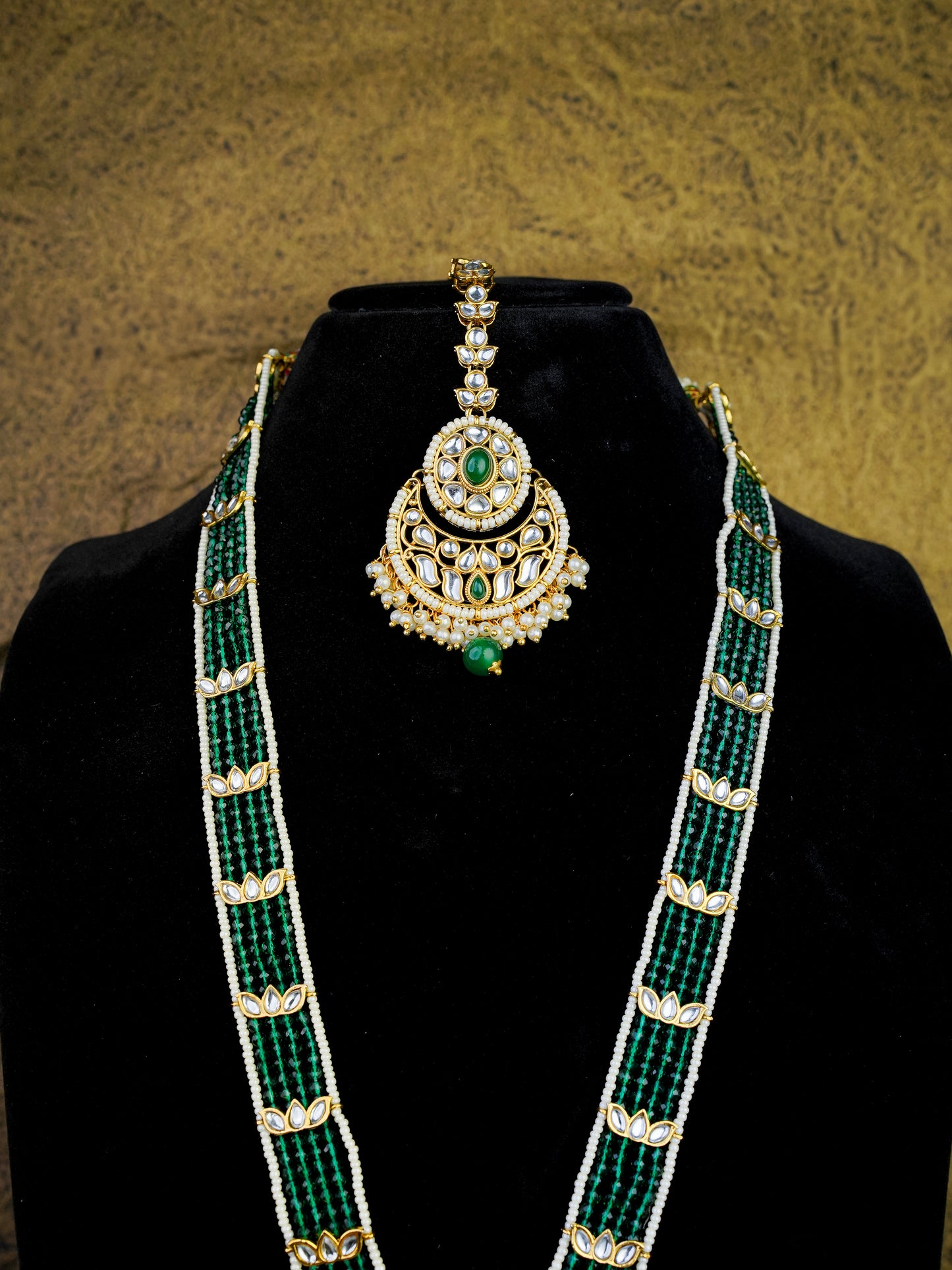 ratna maharaani necklace set