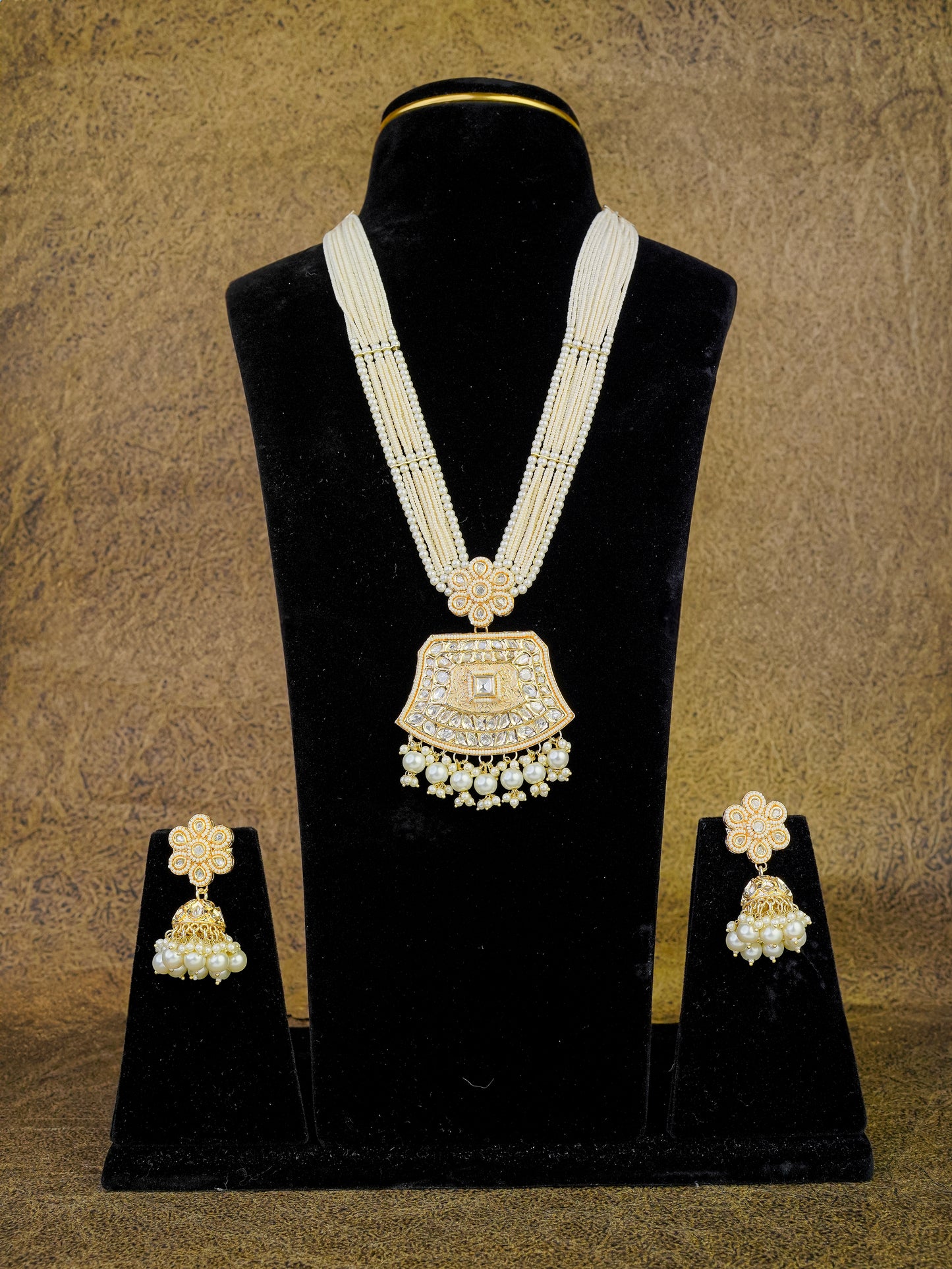 viraani polki necklace set