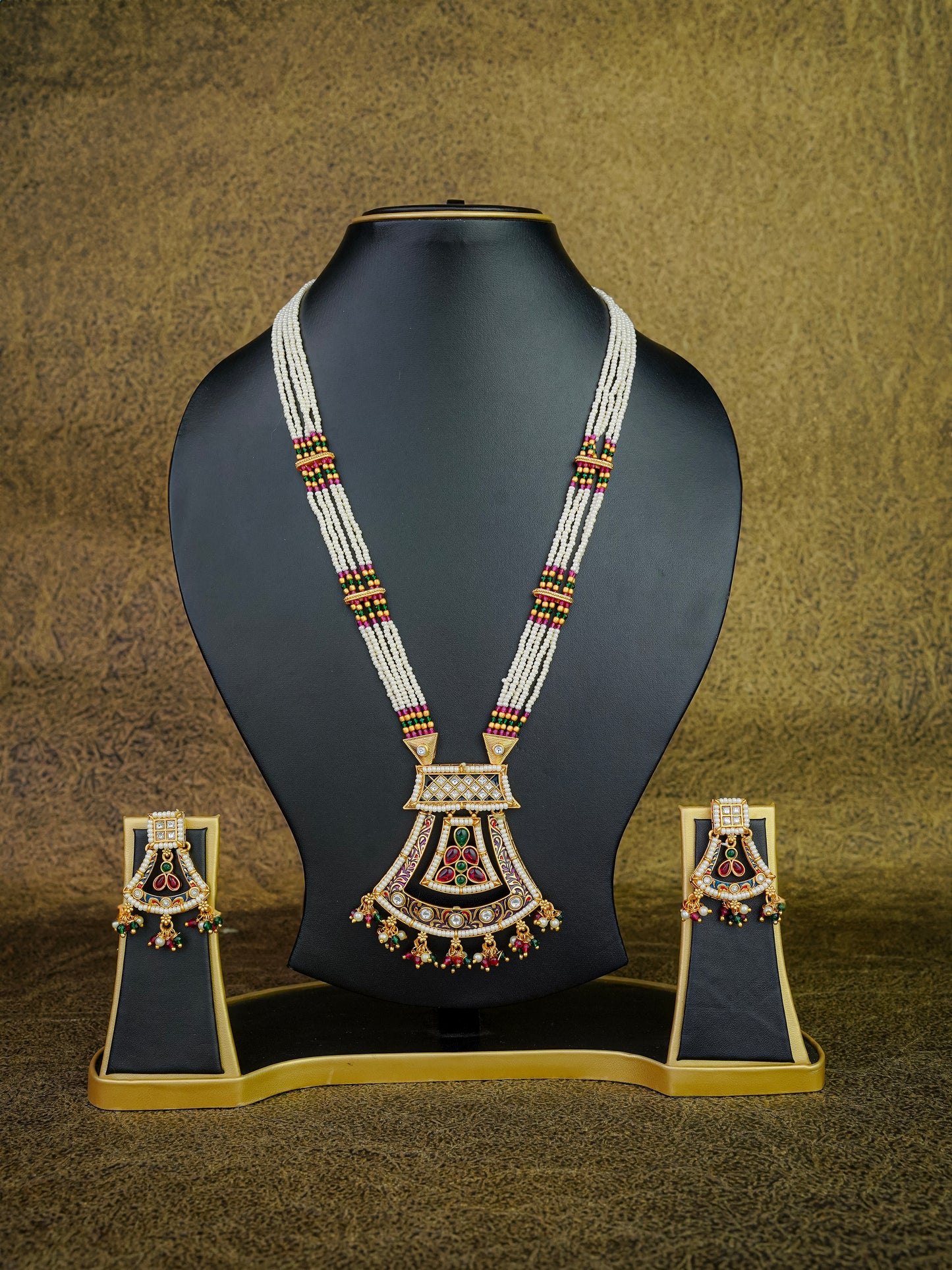 nitara royal heritage necklace set