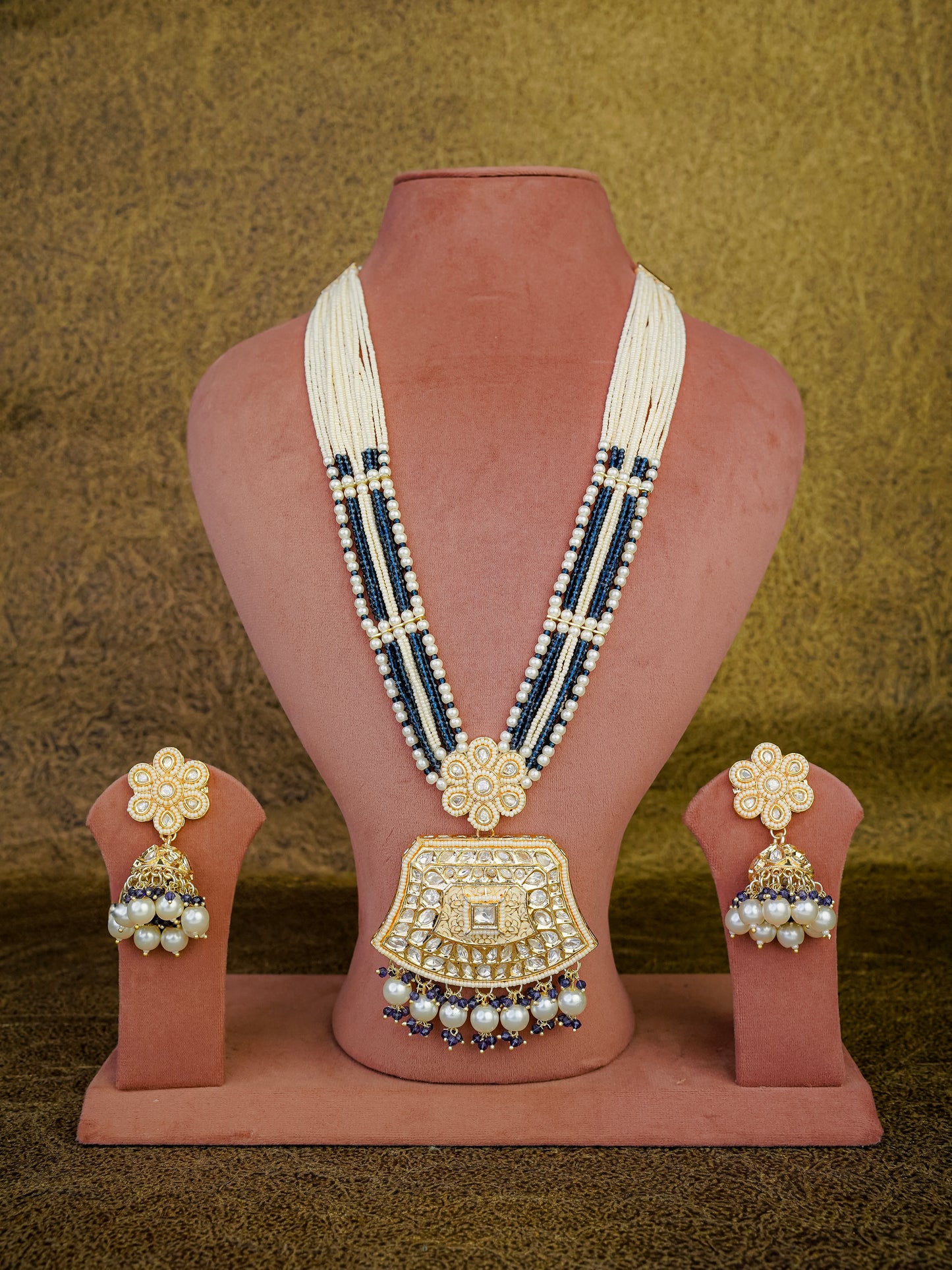 neel-kunj heritage necklace set