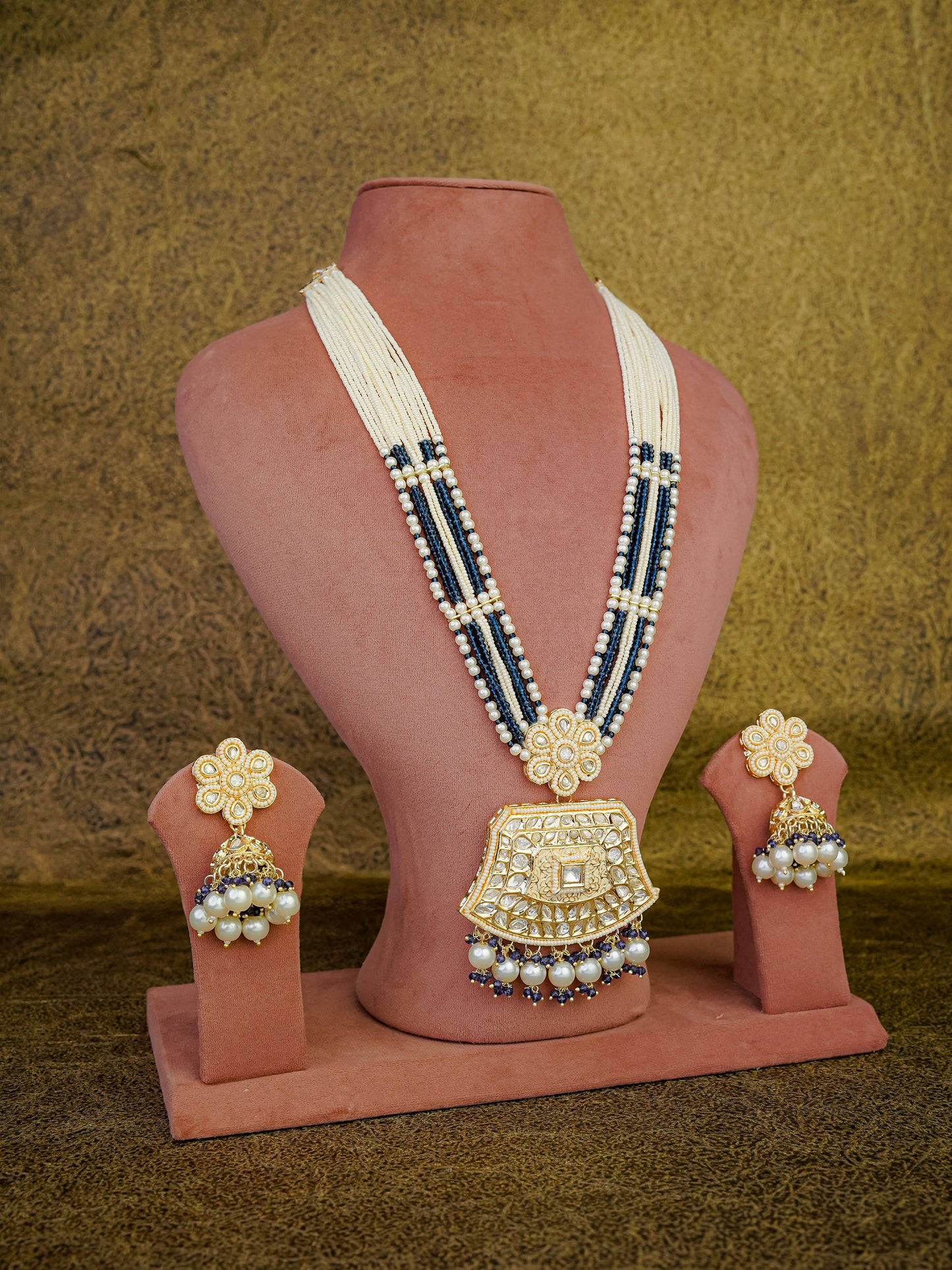 neel-kunj heritage necklace set