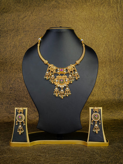 Kunjara Heritage Collar Necklace Set