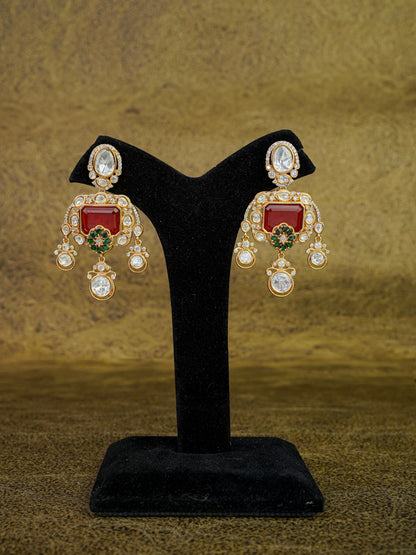Vasundhara Polki & Ruby Statement Set