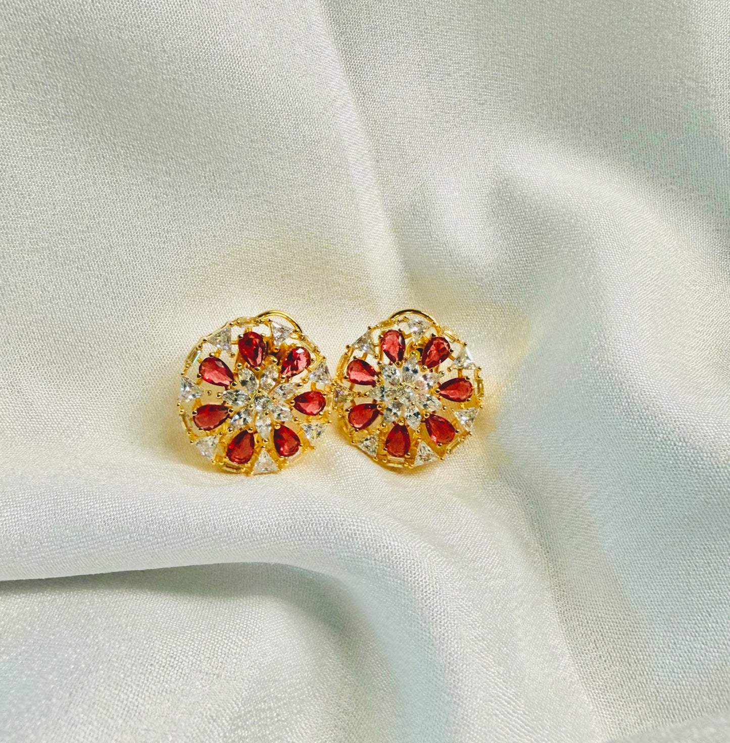 imperial ruby studs