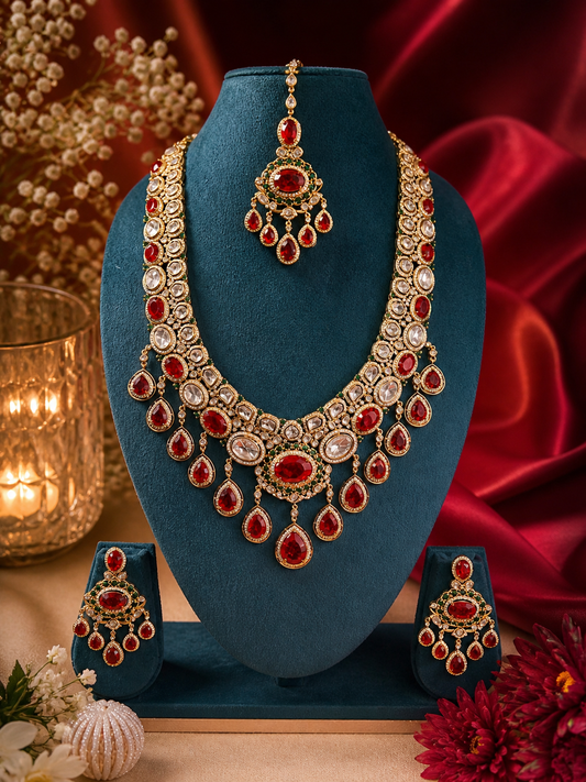 Ratnavali Bridal Necklace Set