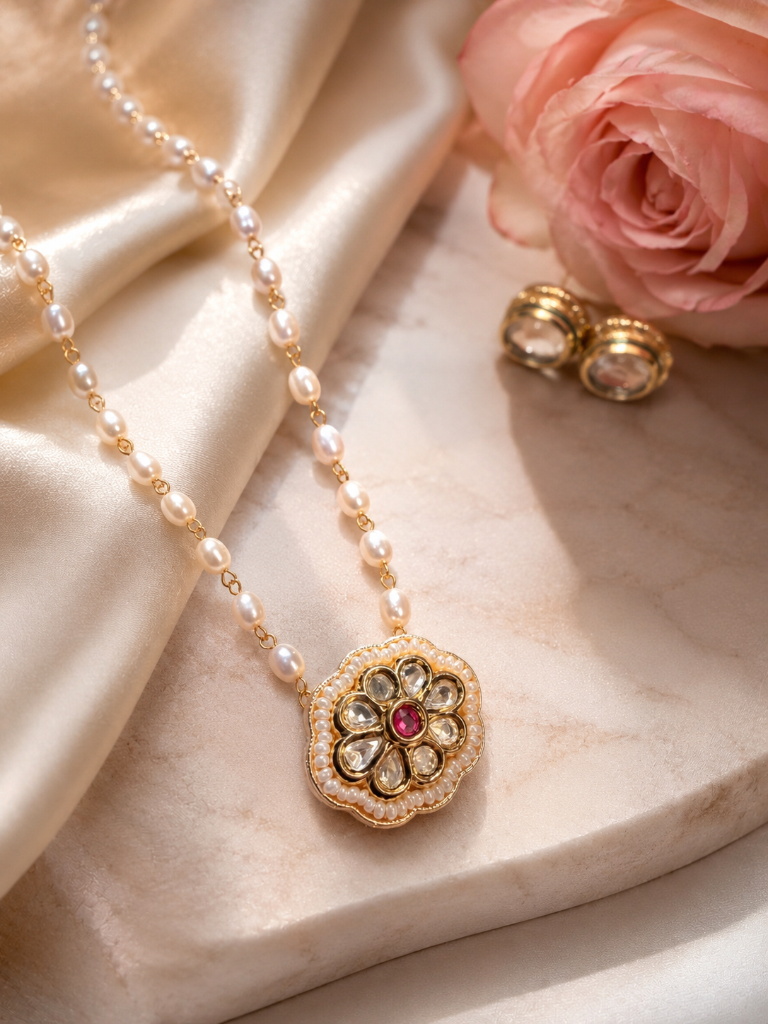 ruby grace pendant necklace