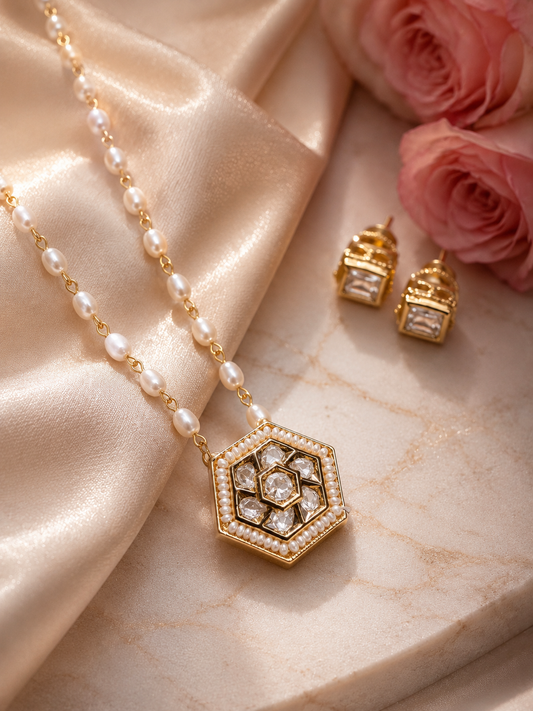 Ruby Grace Pendant Necklace