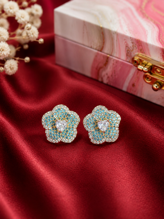 The Floral Heart Earrings Collection