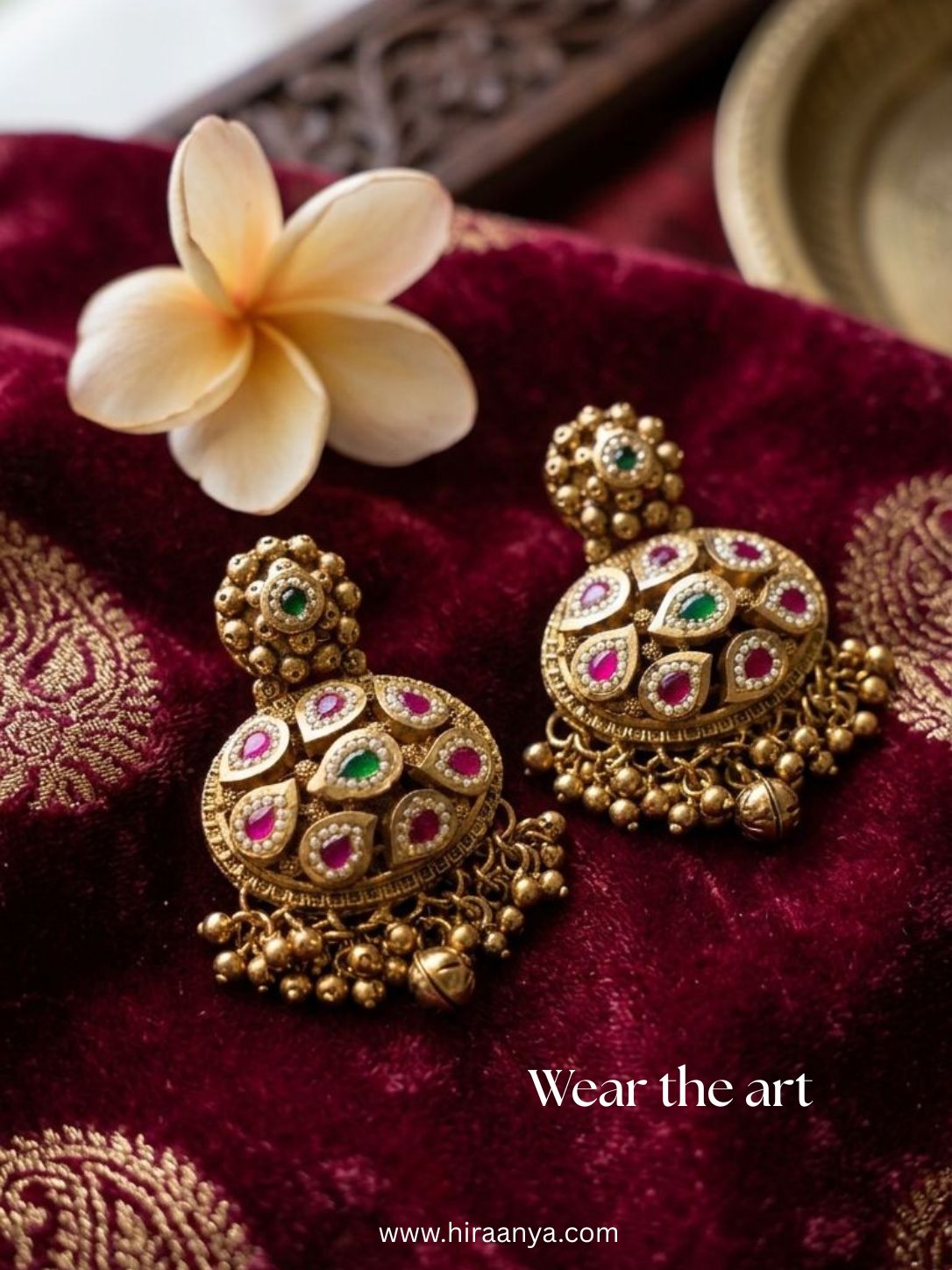 vaidehi antique necklace set