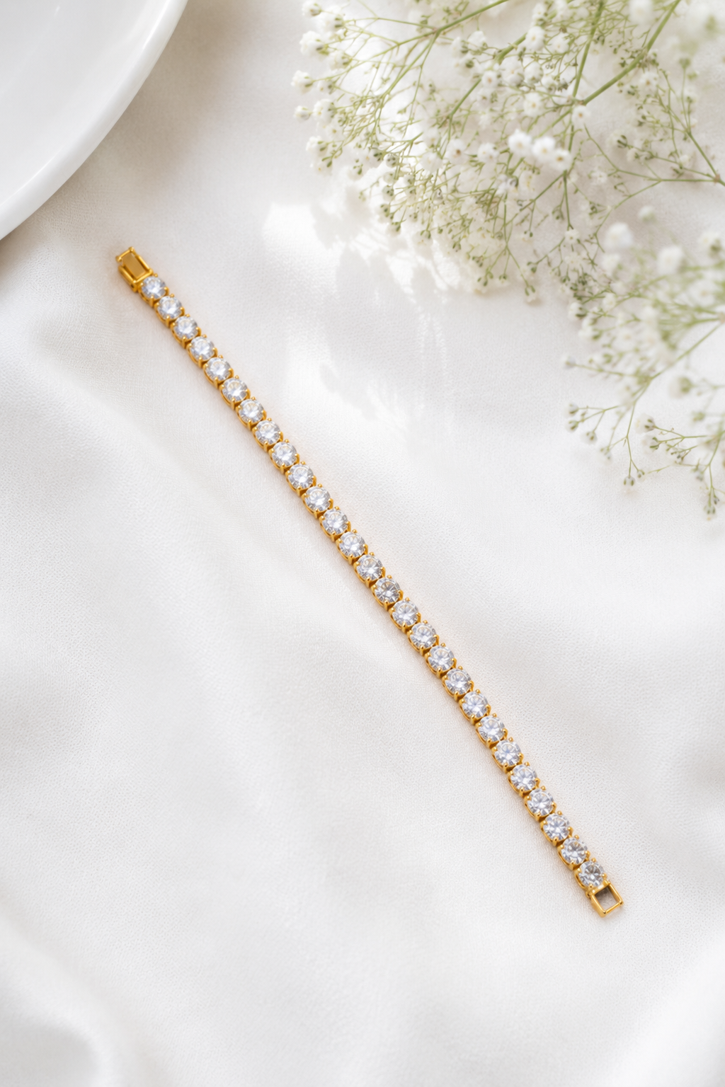 celestial radiance tennis bracelet