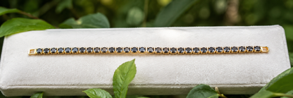 Midnight Noir Tennis Bracelet