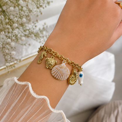 Golden Ocean Tales Bracelet