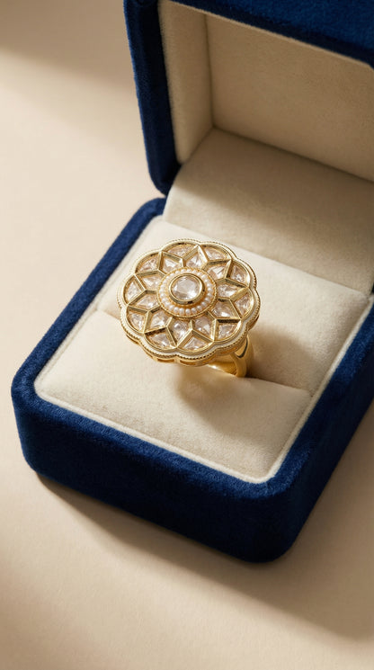 Imperial Emerald & Ruby Medallion Ring