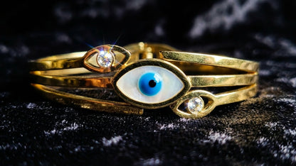LUMORA EVIL EYE™ ANTI-TARNISH PROTECTION CUFF