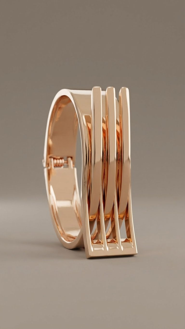 aureva linear™ anti-tarnish cuff bracelet