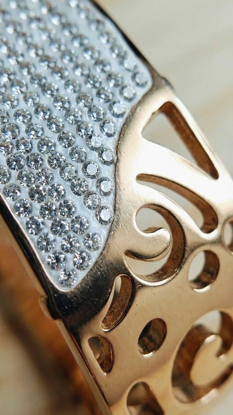 aureva noorzaar™ anti-tarnish cuff bracelet